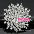 blossoming truth crystal colorful brooch